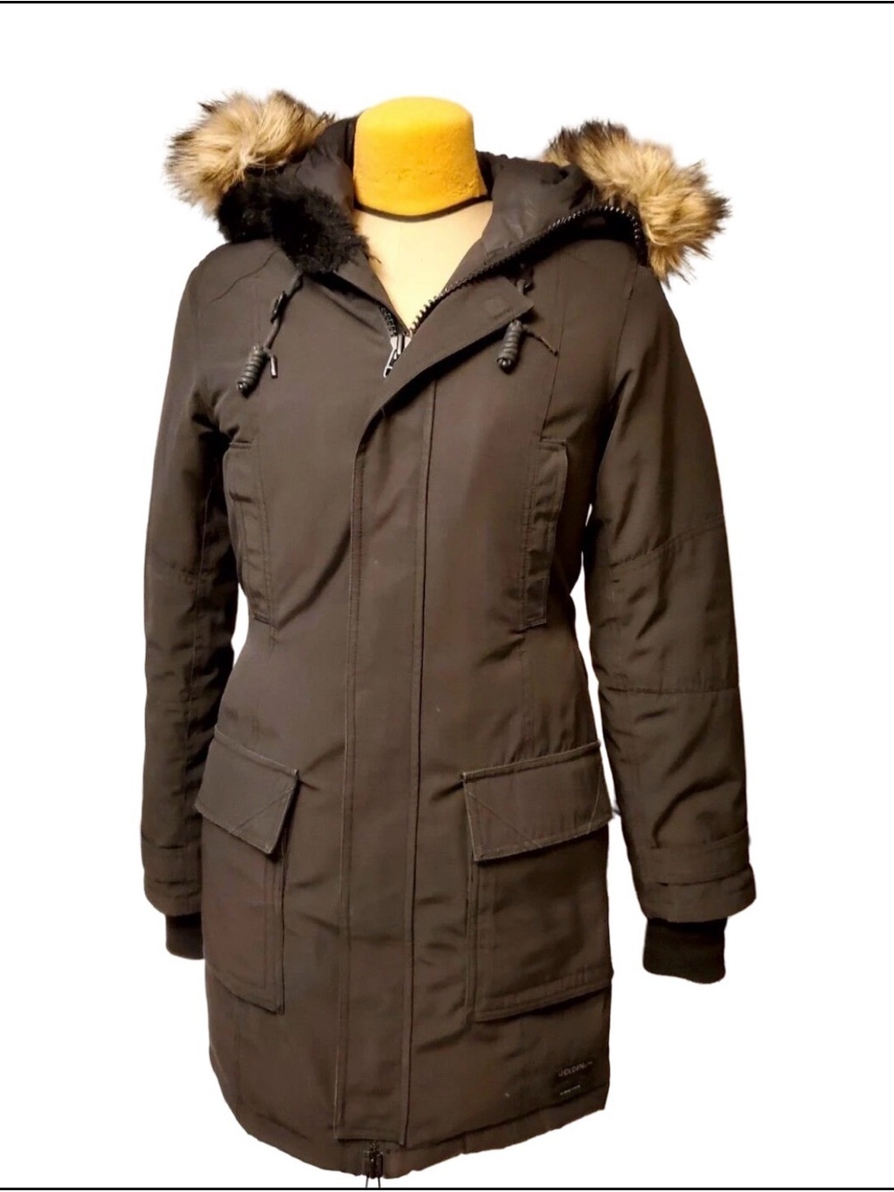 Aritzia TNA Bancroft Parka – Black – Size Small - Picture 3 of 7